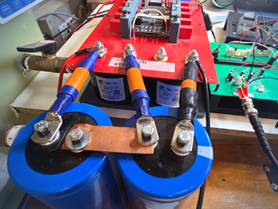 Modeling and Control Design of High Energy, Power Bursting Wireless Transfe